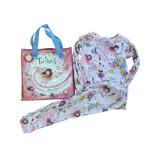 Kids Pajama Set - Pink Fairy Design
